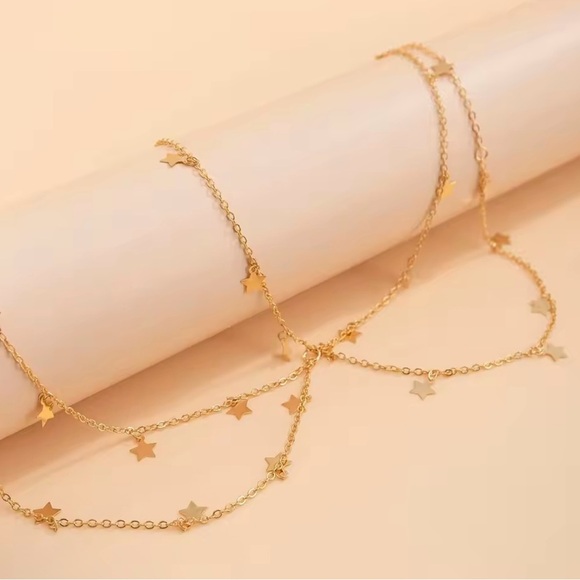 Gold Star Body Chain Celestial main image 4